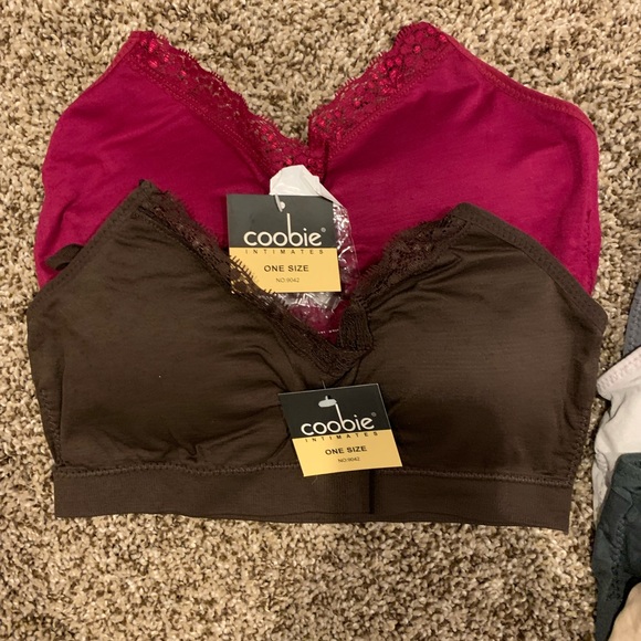 Lace V-Neck Coobie Bras-the most comfortable bra ever! Price per Bra/Bundle=SAVE - Picture 3 of 11
